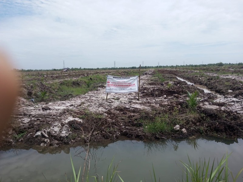 Mengaku Kelompok Pensiunan Kejaksaan Serobot Tanah Warga Desa Karya Indah