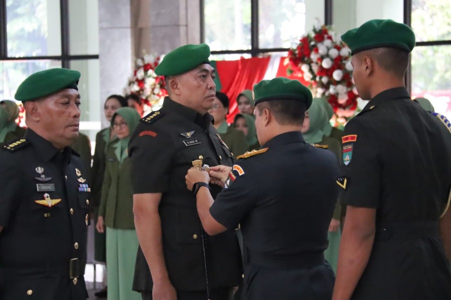 Kodam XIX Tuanku Tambusai Tegaskan Profesionalisme melalui Serah Terima Jabatan Dua Pejabat Utama