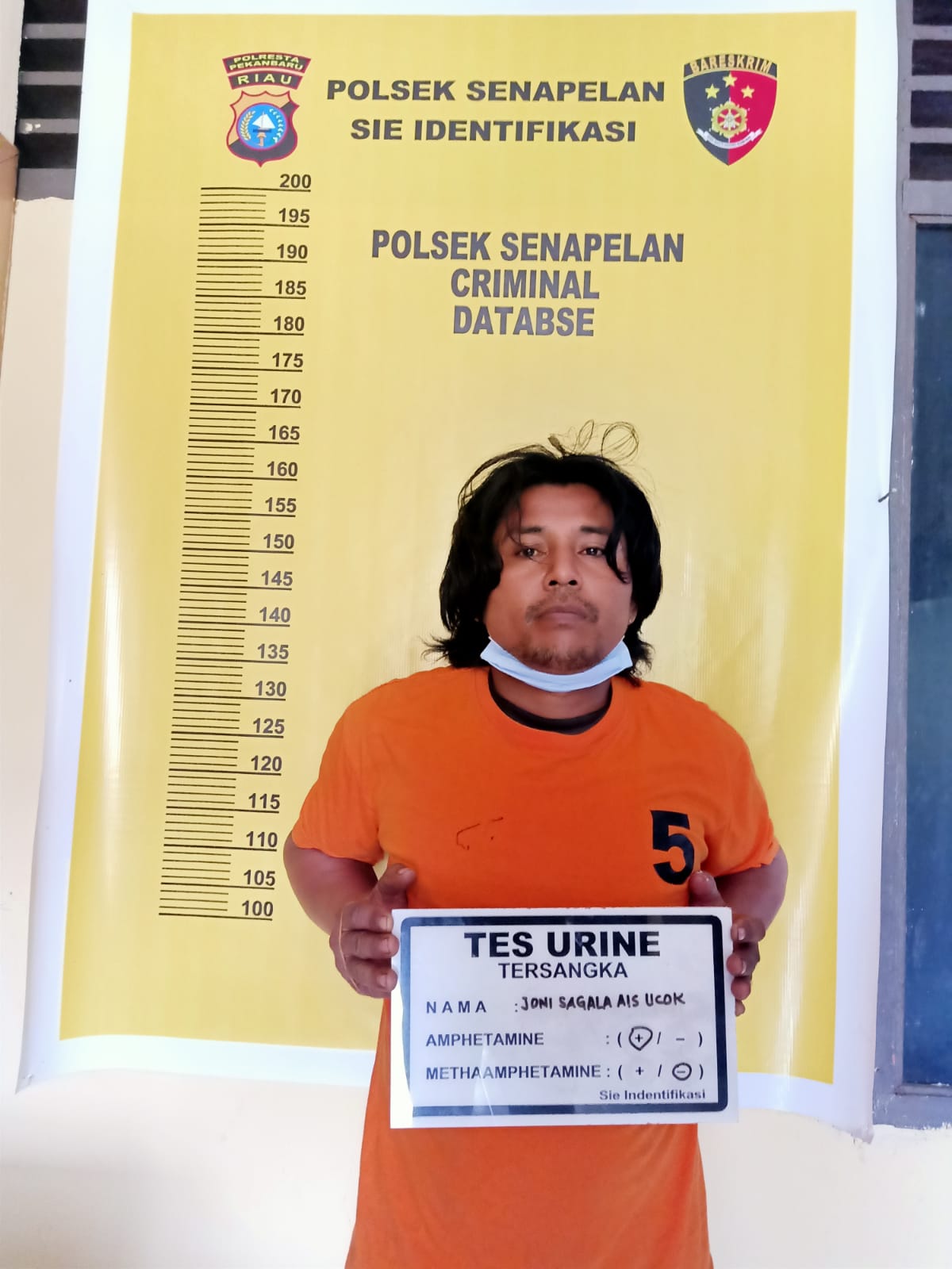 Tim Opsnal Polsek Senapelan Amankan Pencuri