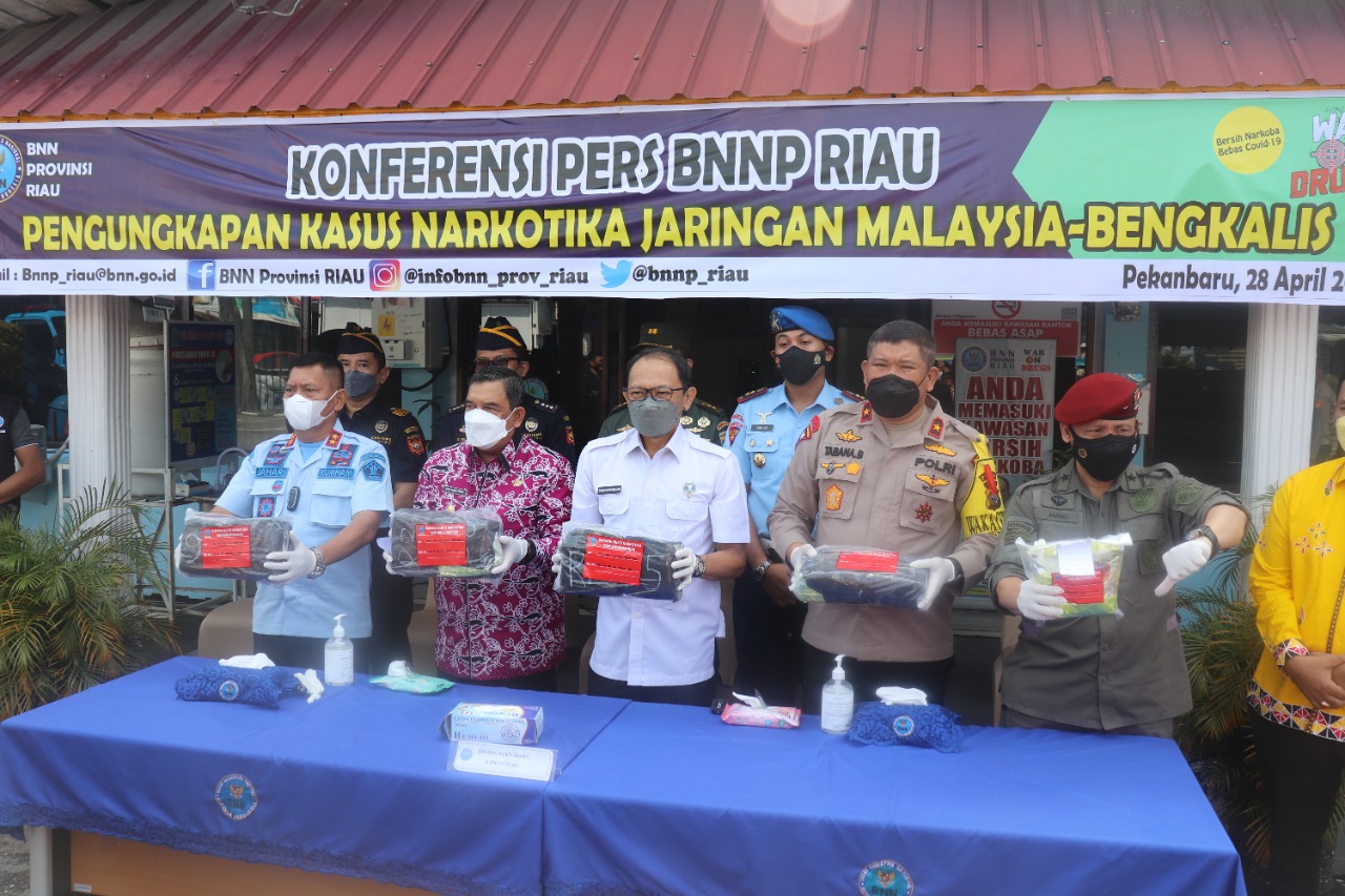 Tim Batman BNNP Riau Ungkap Jaringan Narkoba  Internasional, Ini Dia Sosok Pelakunya