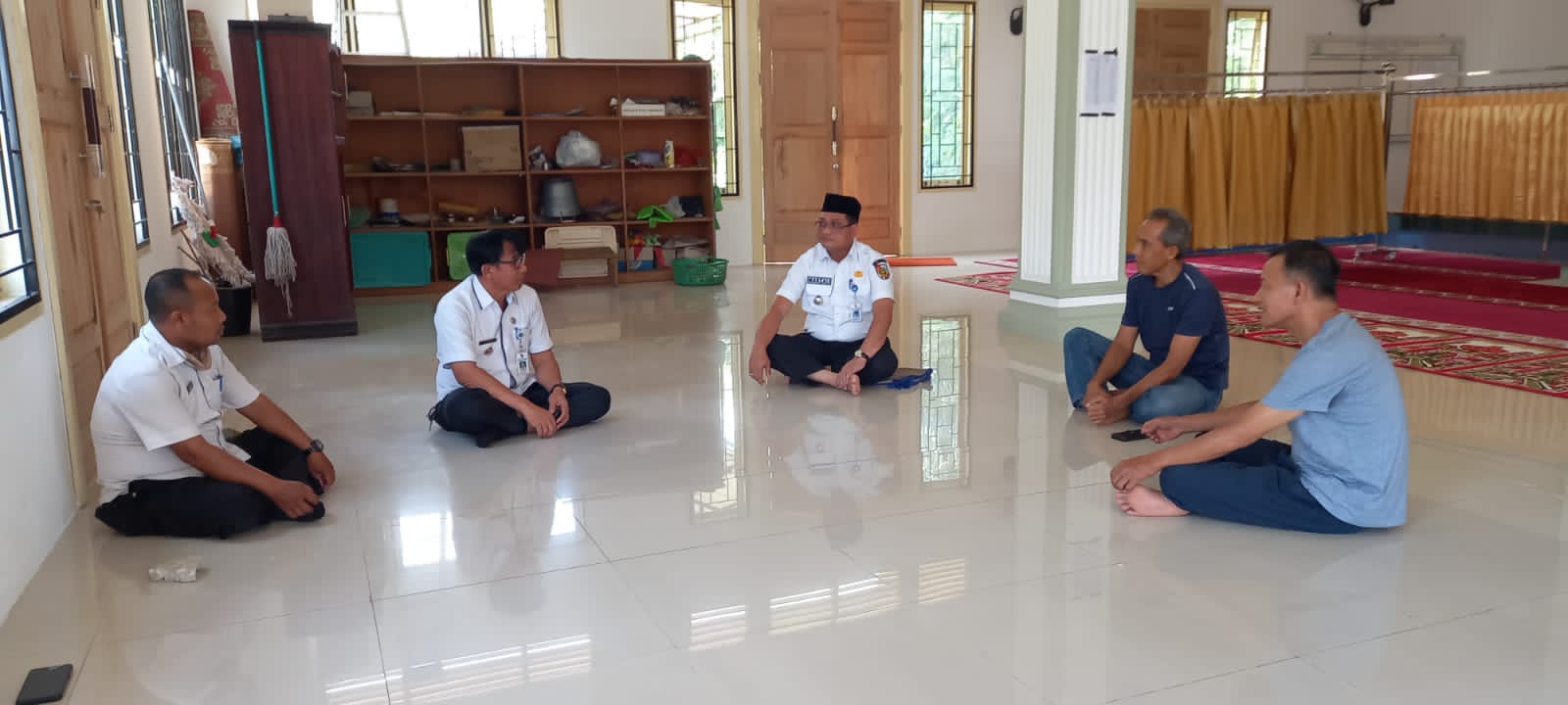 Camat Marzali Pantau Persiapan Safari Ramadhan Di Kelurahan Pematang Kapau