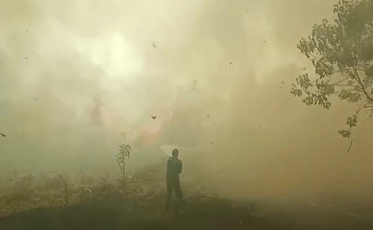 Gawat, 60 Titik Panas Terpantau Di Sumatera, Riau Sumbang Enam