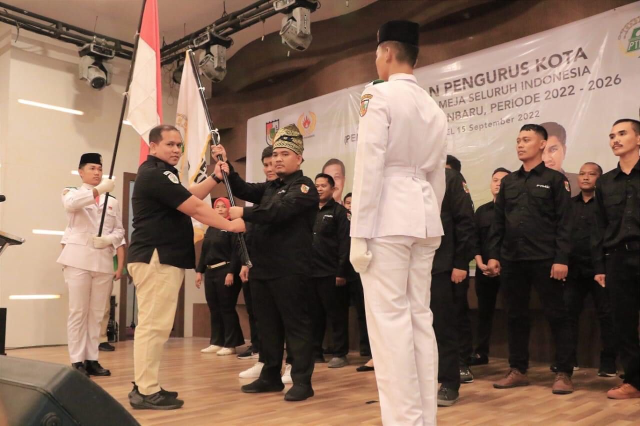 PJ Walikota Dan PJU Pemko Pekanbaru Hadiri Pelantikan Broery MP Nainggolan Sebagai Ketua PTMSI  Pekanbaru