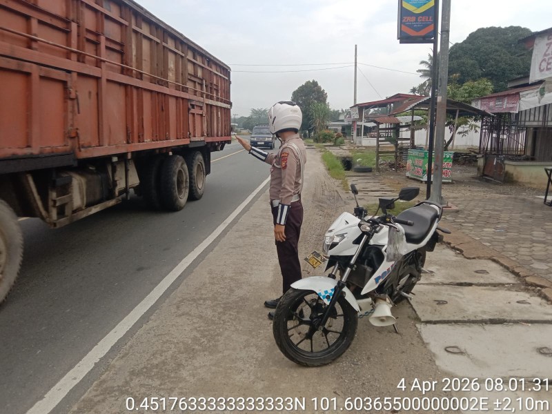 Polsek Bandar Sei Kijang Gelar Patroli Preventif, Arus Lalu Lintas Lancar dan Aman