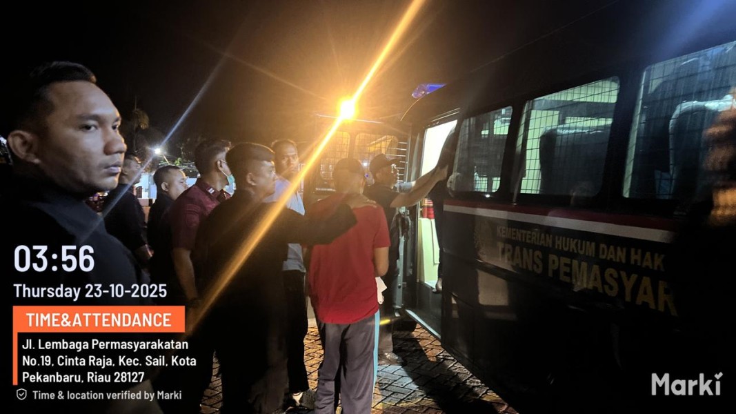 Kakanwil Ditjenpas Riau Ambil Langkah Tegas, Evaluasi Pejabat Rutan Siak Demi Penegakan Disiplin dan Keamanan