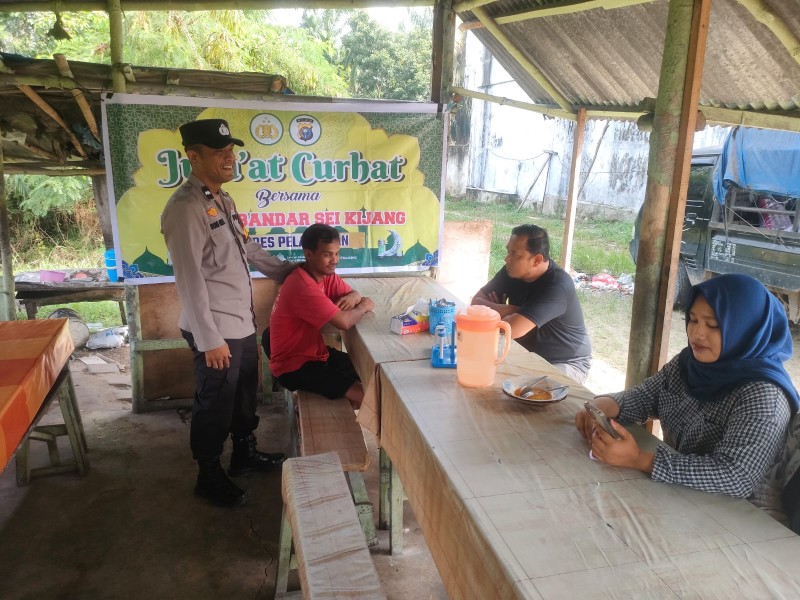 Polsek Bandar Sei Kijang Laksanakan Jumat Curhat, Tingkatkan Kepercayaan Masyarakat