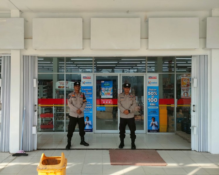 Polsek Bandar Sei Kijang Laksanakan KRYD Mengenai Pentingnya Kewaspadaan dan Kesiagaan dalam Menjaga Keamanan