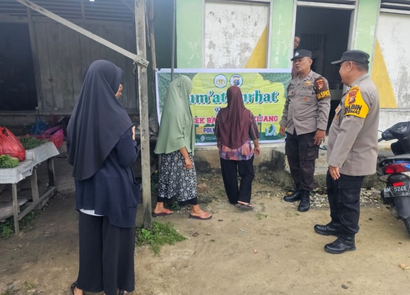 Polsek Bandar Sei Kijang Gelar Jum'at Curhat, Tampung Aspirasi dan Perkuat Kepercayaan Masyarakat