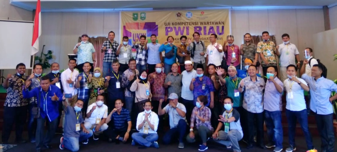 UKW Angkatan XV PWI Riau, Lima Dinyatakan Belum Kompeten