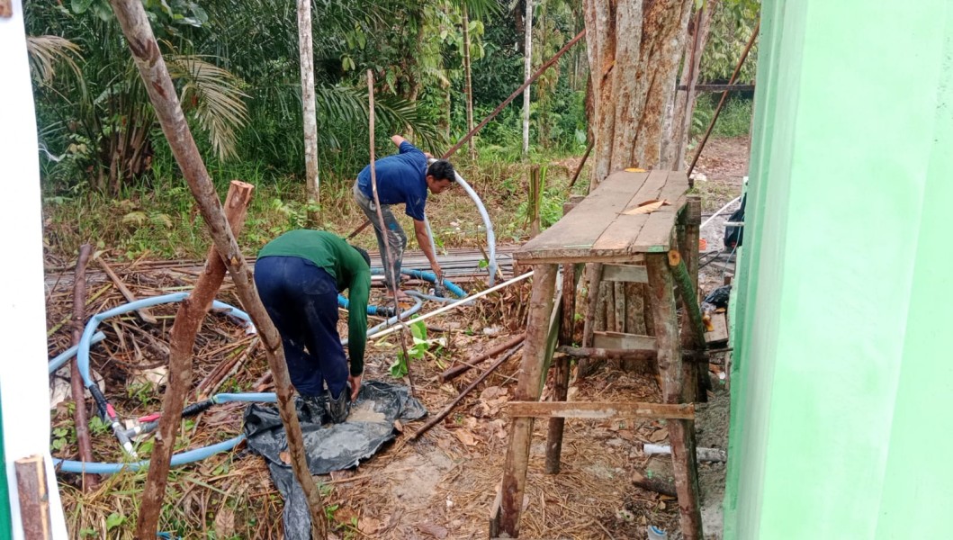 Pacu Pembangunan di Daerah Tertinggal, TMMD ke-130 Kodim 0314/Inhil Sasar Infrastruktur Dasar Masyarakat