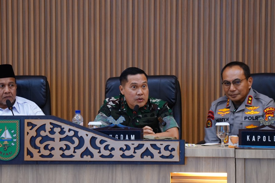 Kodam XIX/Tuanku Tambusai Hadiri Pertemuan Multipihak, Dorong Penyelesaian Persoalan Lahan Secara Berkeadilan