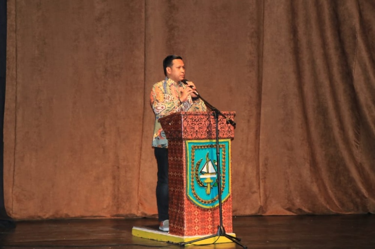 Androy Ade Rianda Harahap Wakil Ketua DPRD Kabupaten Siak Hadiri Kegiatan Yogyakarta Bedelau Festival 2022
