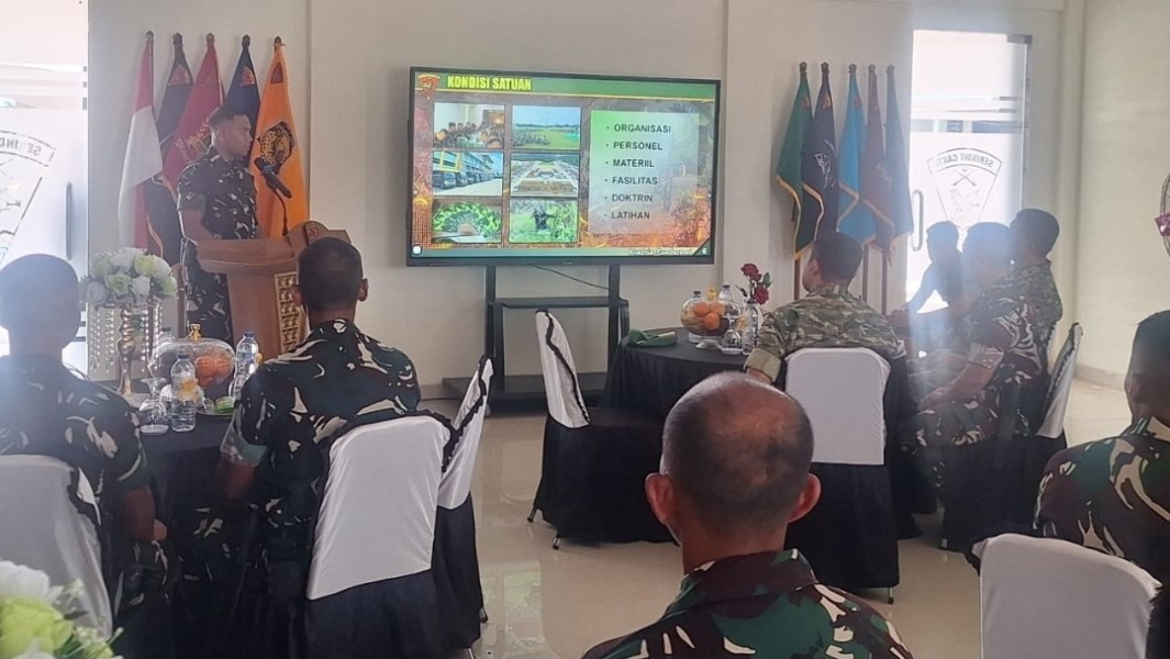 Pangdam XIX/Tuanku Tambusai Laksanakan Safari Ramadhan di Yon TP 850/Serindit Cakti