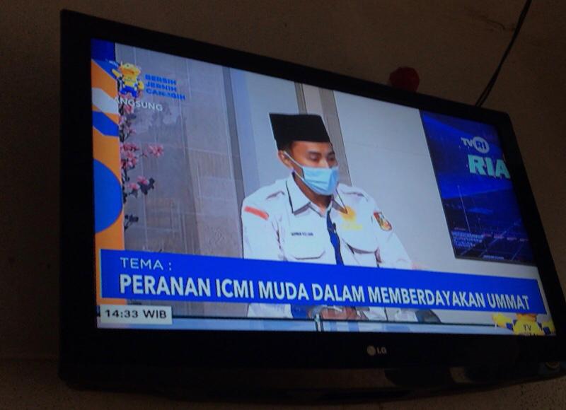 Ketua ICMI Muda Pekanbaru di Undang tampil di TVRI