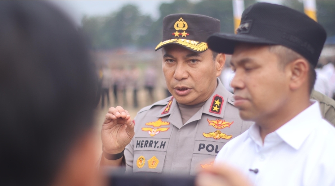 Apel Gelar Pasukan Ops Peti Kuantan 2025, Pemprov Riau dan Polda Berkomitmen Wujudkan Zero Peti di Kuansing