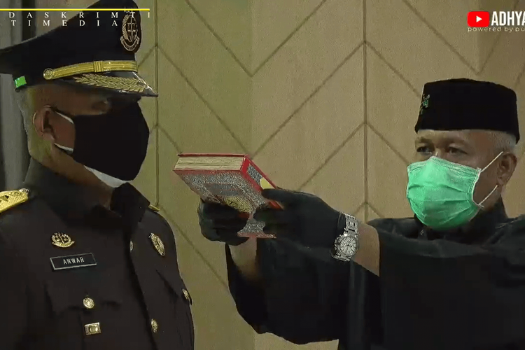 Jaksa Agung Resmi Lantik Jampidmil Anwar Saadi
