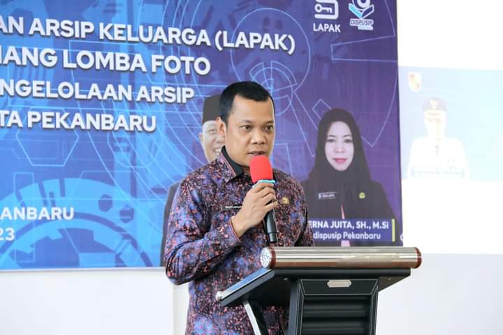 Pj Wali Kota Pekanbaru Apresiasi Launching Aplikasi LAPAK Dispusip Pekanbaru