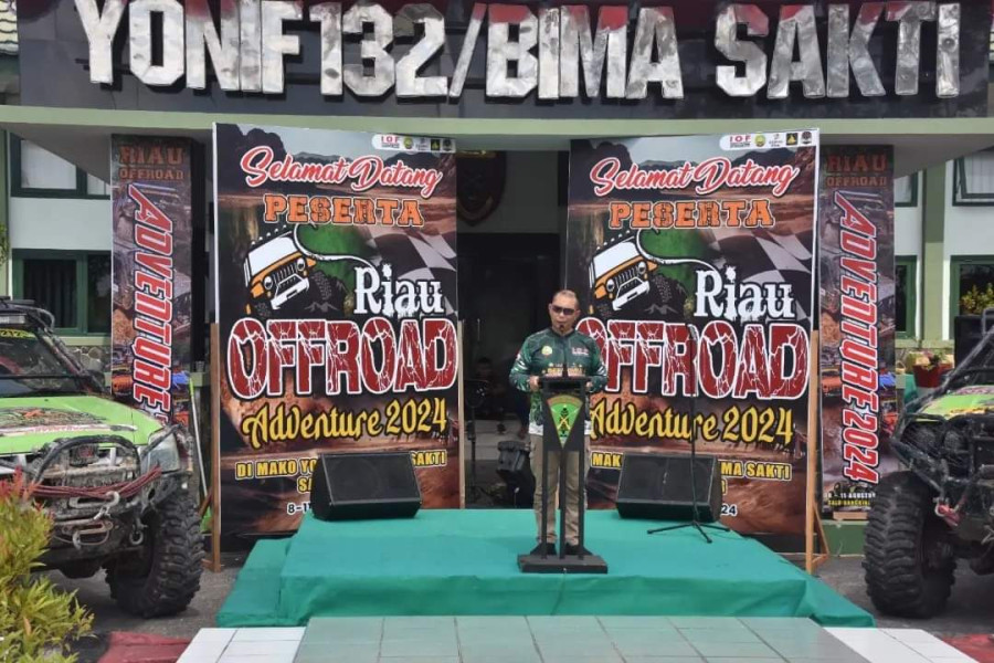Lomba Riau Off Road Adventure 2024 Resmi di Tutup Danrem 031/Wira Bima