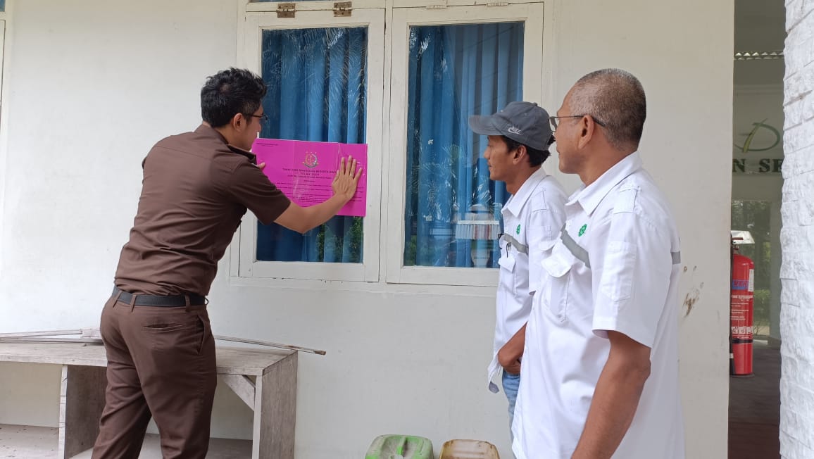 Perkara PT. Dulta Palma Kejari Kampar Sita Aset PT. Johan Sentosa