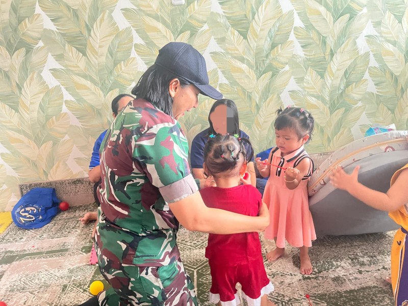 Kodam XIX Tuanku Tambusai Kawal Pencegahan Stunting, Babinsa Pantau 8 Balita dan Bayi di Lapas Perempuan Pekanbaru