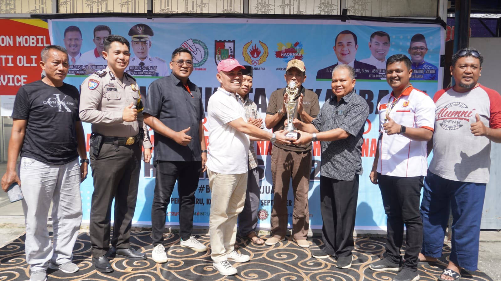 Diikuti 64 Tim, Domino Open Turnamen Pordi Kota Memperebutkan Piala Bergilir Pj Walikota