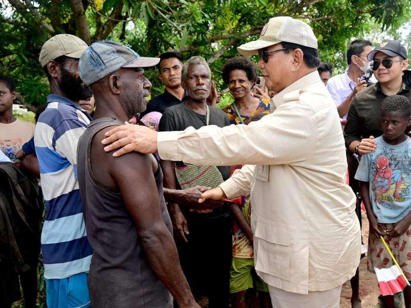 Presiden Prabowo Subianto Tinjau Program Pertanian di Merauke