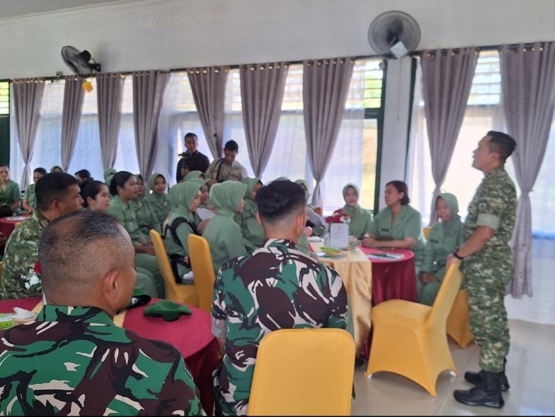 Pangdam XIX/Tuanku Tambusai Kunjungi Kompi B Yonif 132/Bima Sakti di Kabupaten Indragiri Hulu