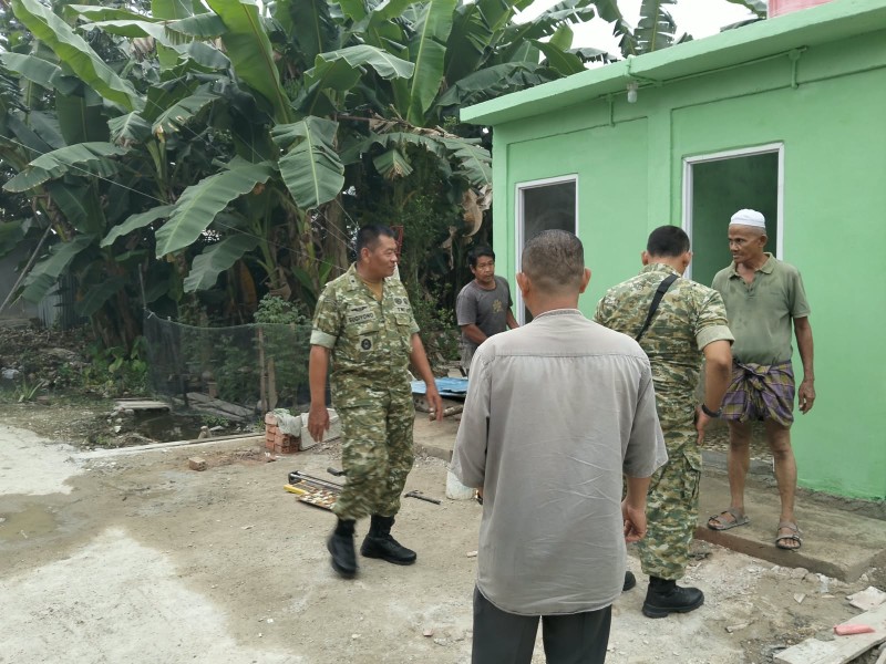 Sukseskan TMMD ke-130, Kasdim Pastikan Pembangunan Fisik di Kuala Lemang Berjalan Maksimal