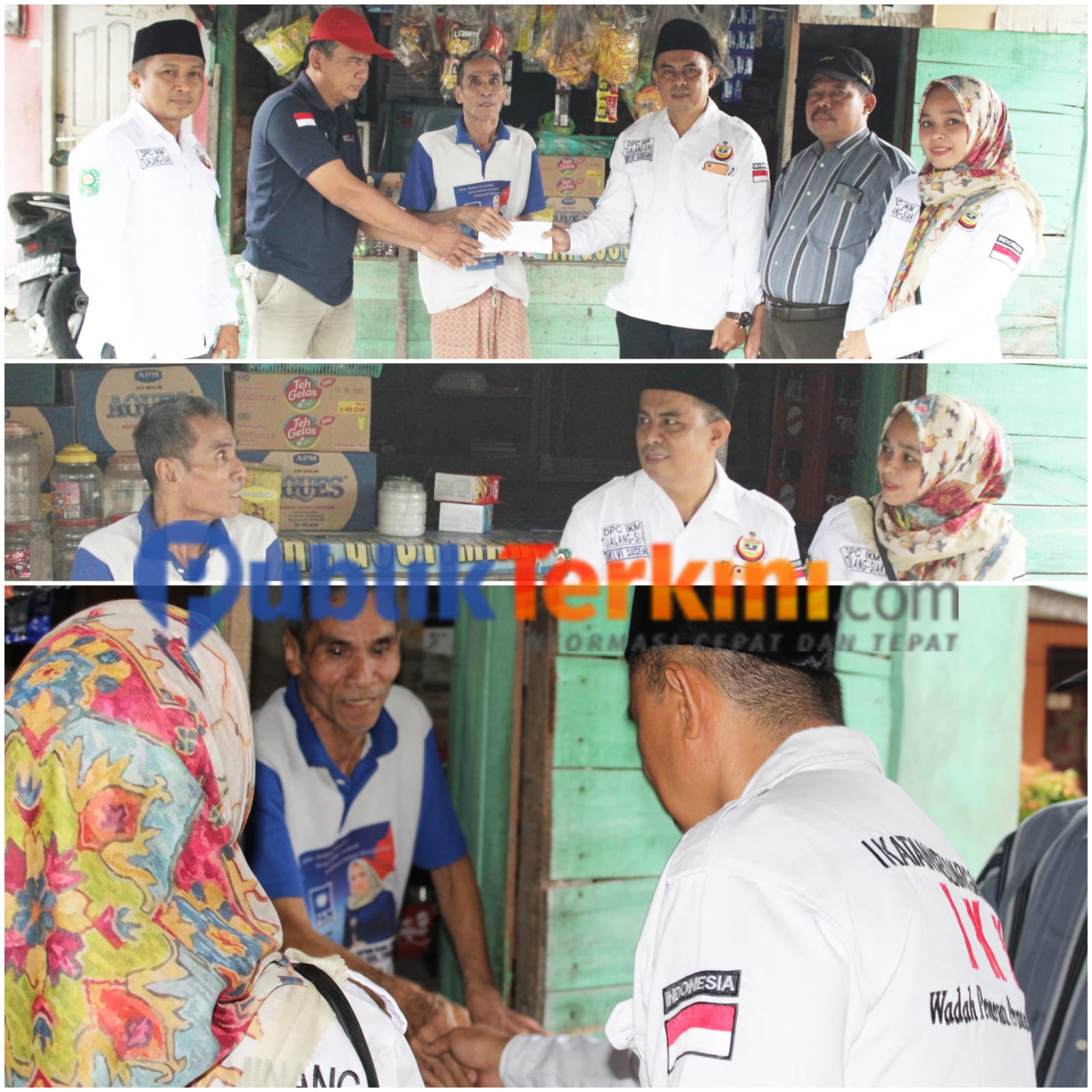 IKM Tualang Bantu Warga RT 6 RW 3 Kelurahan Perawang