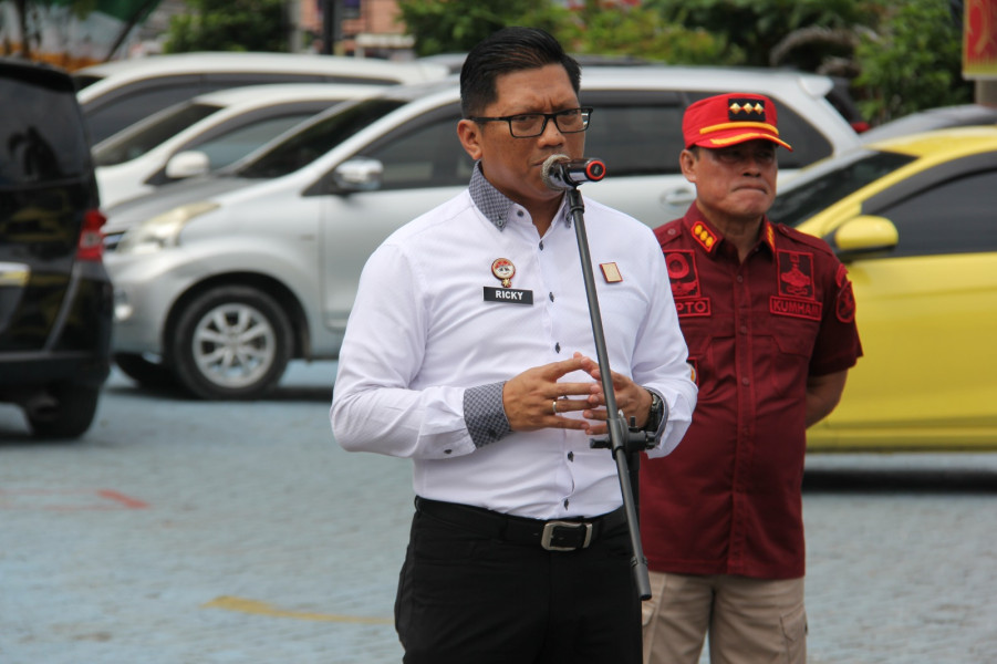 Deteksi Dini dan Mitigasi Risiko Kebakaran, Lapas Pekanbaru Bekerja Sama dengan Damkar Kota Pekanbaru Gelar Pelatihan Penanganan Kebakaran