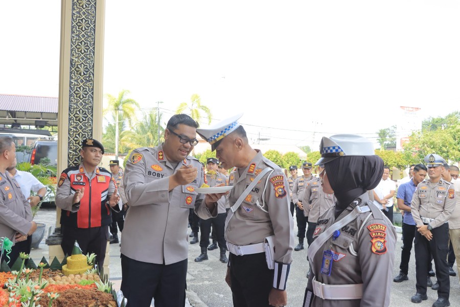 Syukuran Hari Lalu Lintas ke-70, Kapolres Kampar Apresiasi Satlantas atas Dedikasi dan Prestasi