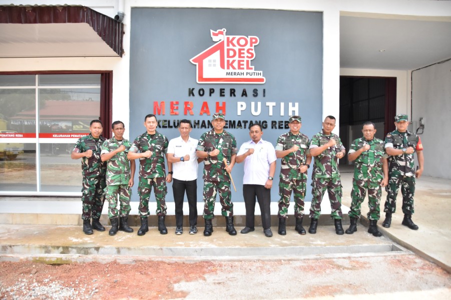 Danrem 031/WB Tinjau Koperasi Desa/Kelurahan Merah Putih di Kabupaten Inhu, Dukung Penguatan Ekonomi Kerakyatan