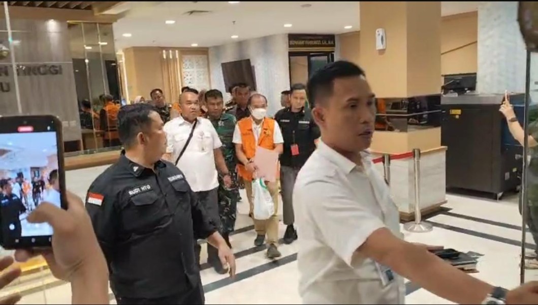 Kejati Riau Resmi Tetapkan Tiga Tersangka Kasus Dugaan Korupsi Pembangunan Pelabuhan Penyeberangan Di Sagu Sagu Lukit Tahap V Senilai 26 Milyar