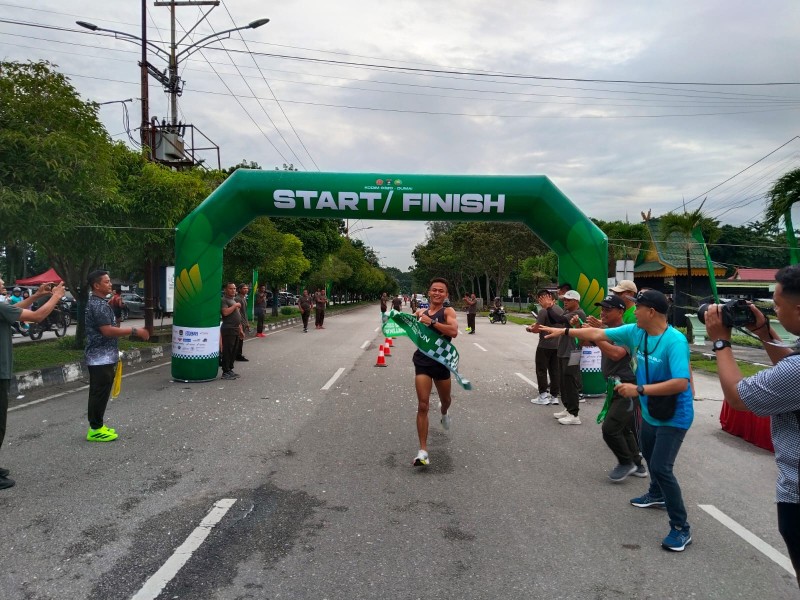 Semarak HUT TNI ke-80, Kodim Dumai Gelar Kartika Run 8K diikuti Seribu Peserta