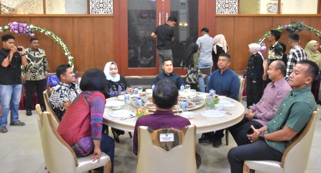 Hangatnya Silaturahmi di Bengkalis, Danrem 031/WB dampingi Pangdam XIX/TT Tatap Muka dengan Pemda Bengkalis