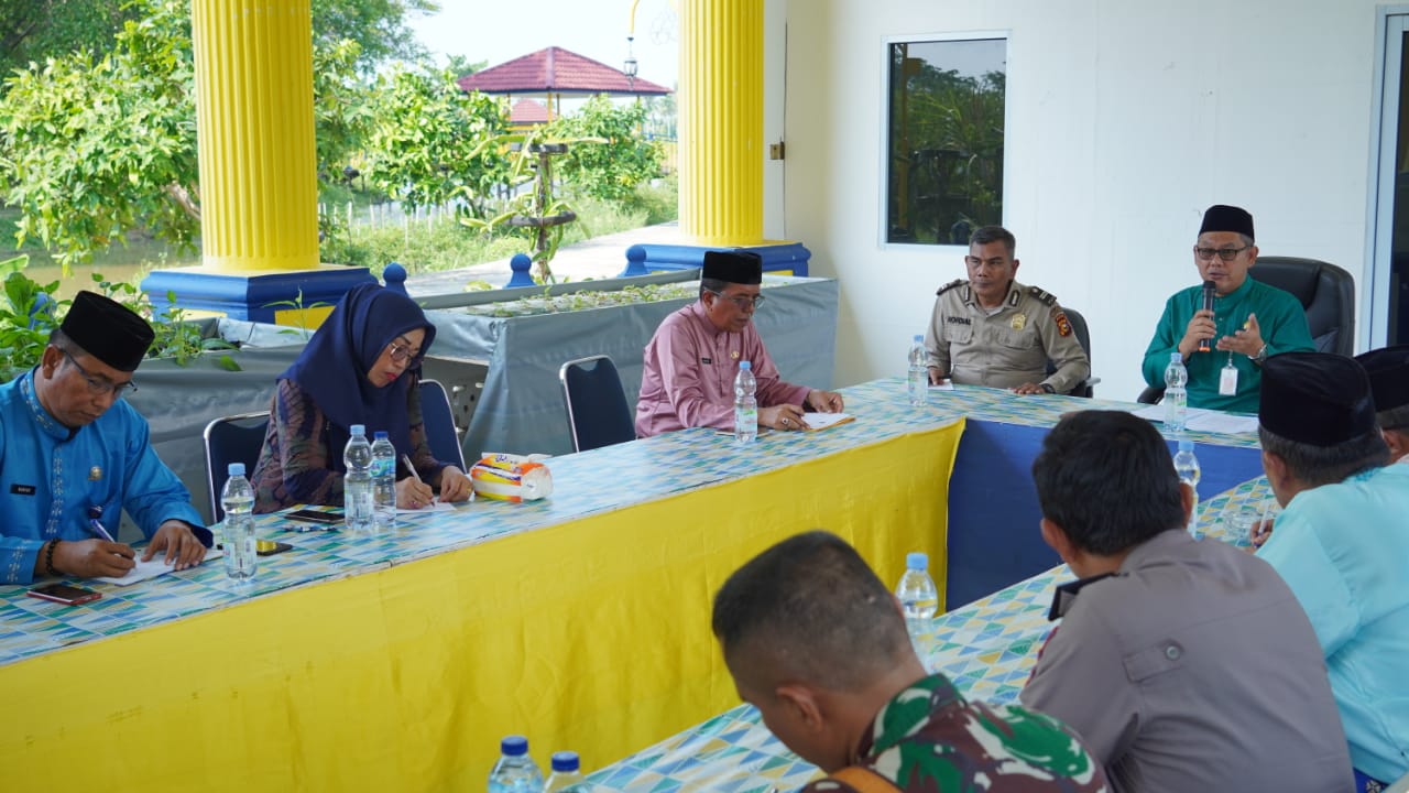 Sekda Rohil Pimpin Rapat Pembentukan Satgas PMK