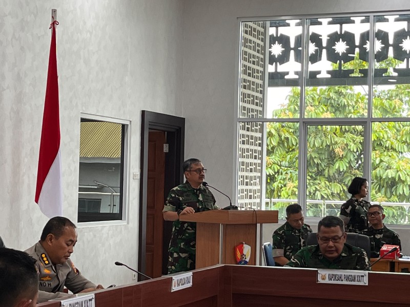Pangdam XIX/Tuanku Tambusai Resmi Lepas Tim Penyuluh Karhutla ke Daerah Rawan Kebakaran di Riau