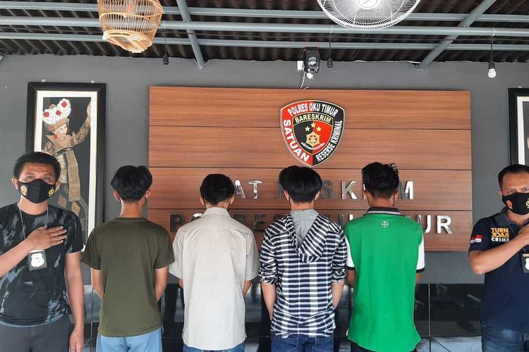 Polisi Tangkap 4 Pemuda yang Bacok Mahasiswa Saat Lihat Temannya Berkelahi, 2 Buron