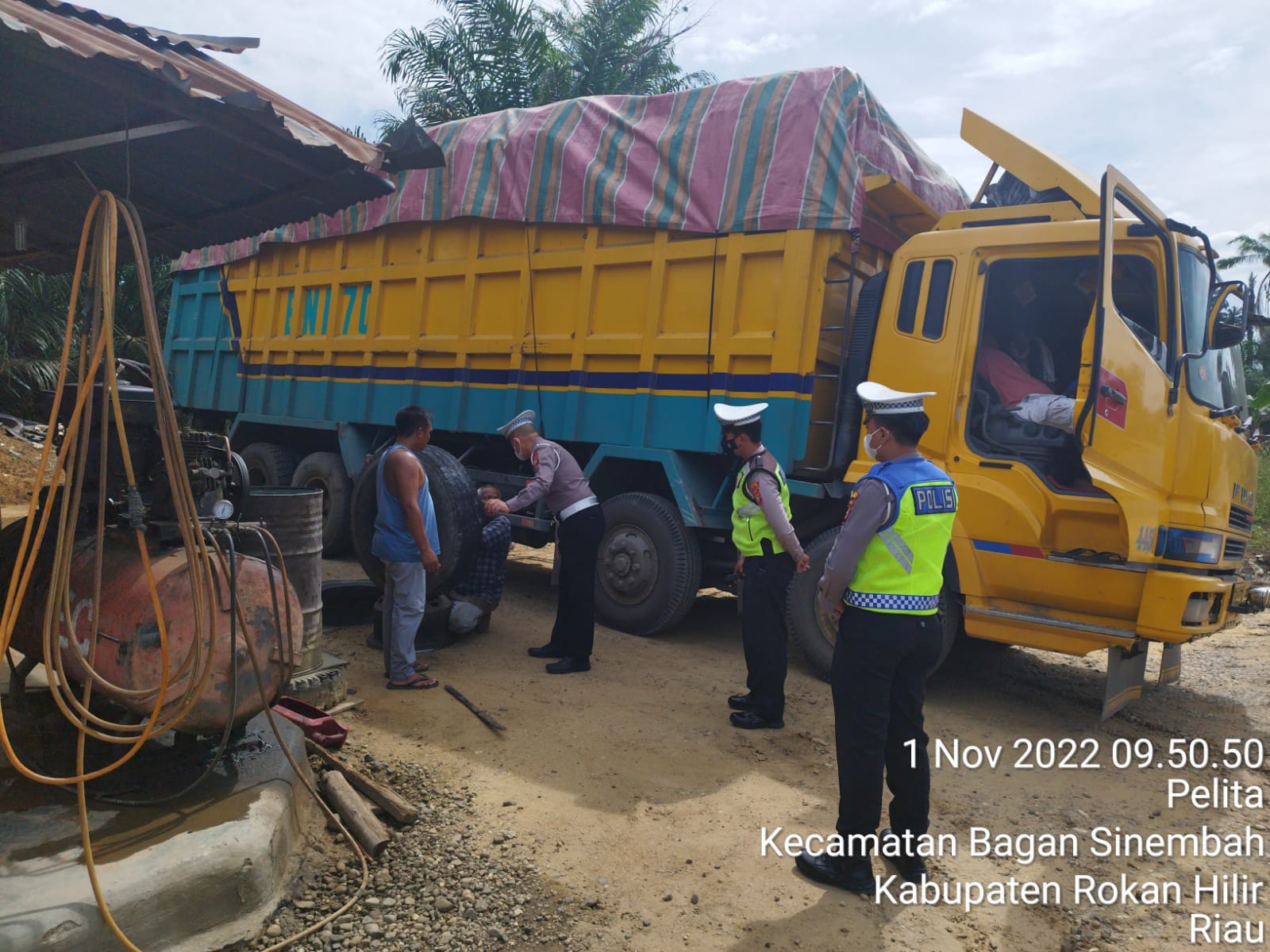 Agar Tidak Terjadi Pelanggaran, Unit Lantas Polsek Bagan Sinembah Gelar Sosialisasi