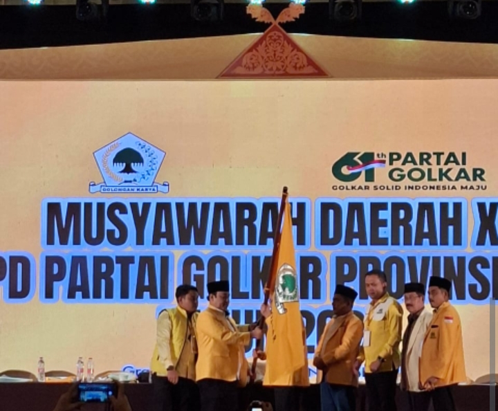 Yulisman Terpilih Aklamasi Jadi Ketua DPD I Golkar Riau 2025–2030