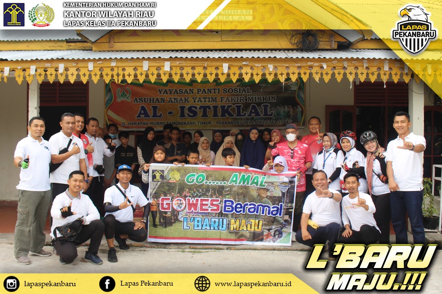 Gowes Beramal, Olahraga dan Berbagi Kepada Sesama