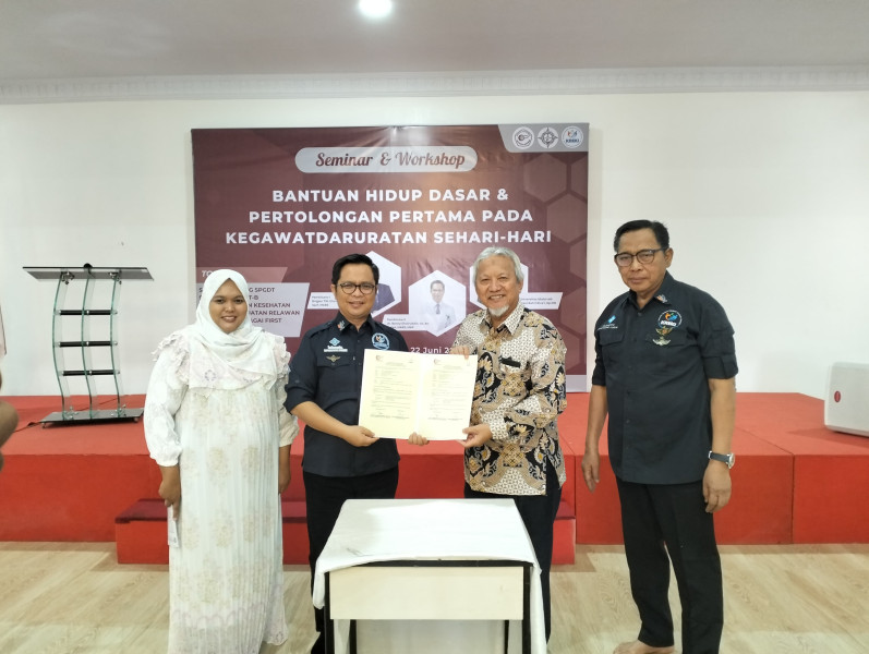 Pertama di Riau, FK Universitas Abdurrab dan KREKI Riau Gelar Seminar dan Workshop Penanganan Kegawat Daruratan