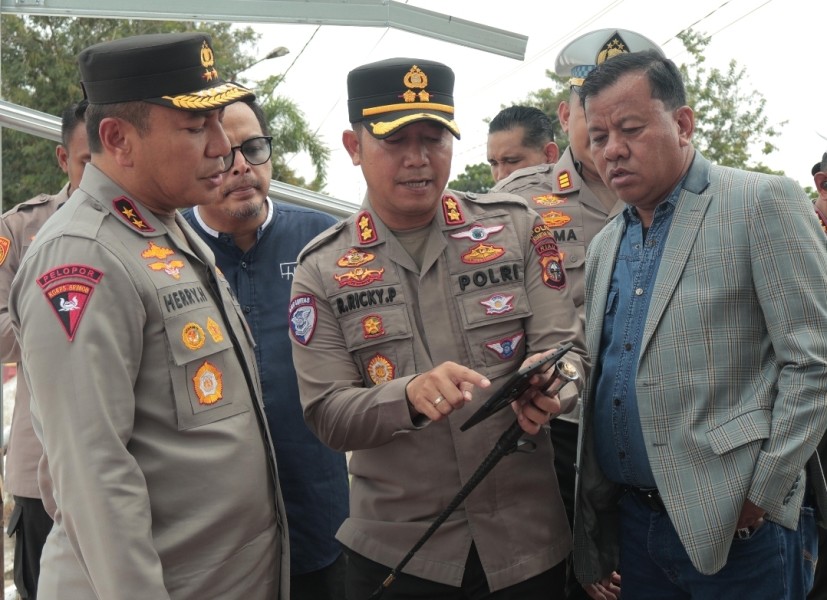 Kapolda Riau Tinjau Persiapan Festival Pacu Jalur Tradisional 2025 Bersama Stafsus Wakil Presiden RI