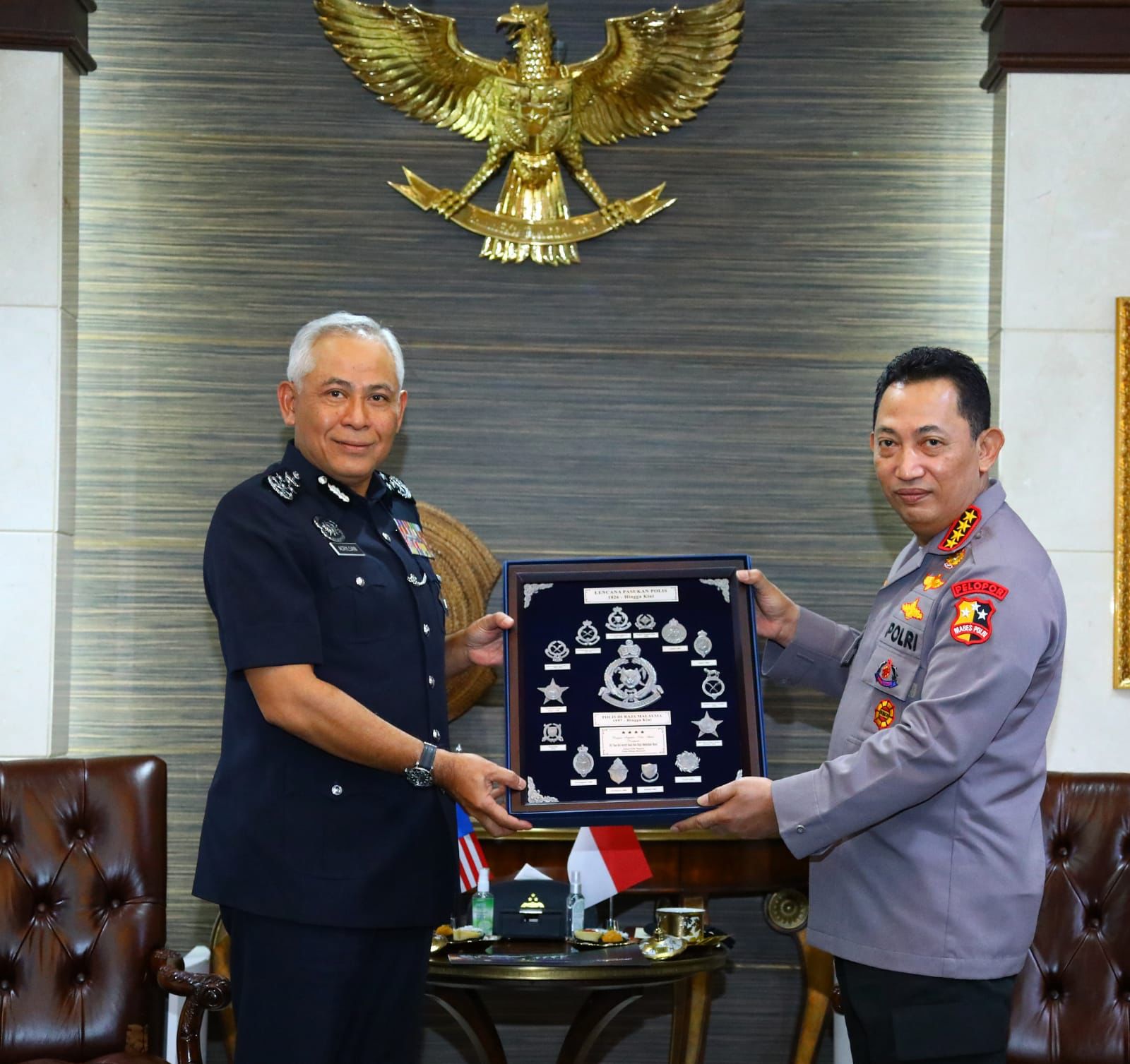 Bertemu Kepala Kepolisian Malaysia, Kapolri Bahas PMI Ilegal Hingga Penanganan Covid-19