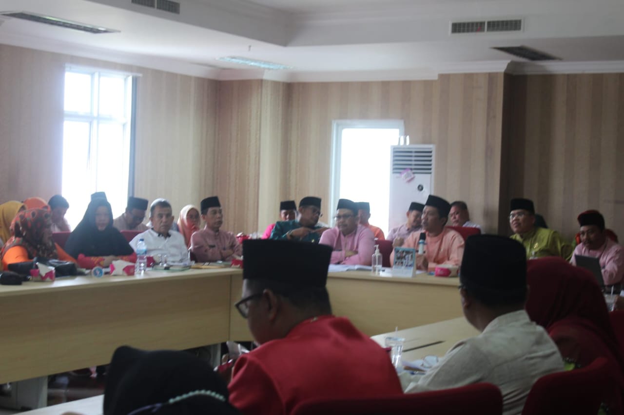 BPSDM Rohil Pimpin Rapat Koordinasi Tindak Lanjut Pendataan Non ASN