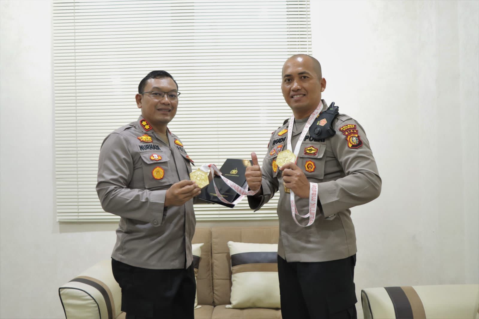 Iptu Rudi Sitinjak Polisi Tegas Dan Humanis Dengan Segudang Prestasi Olahraga, Kembali Harumkan Nama Polri