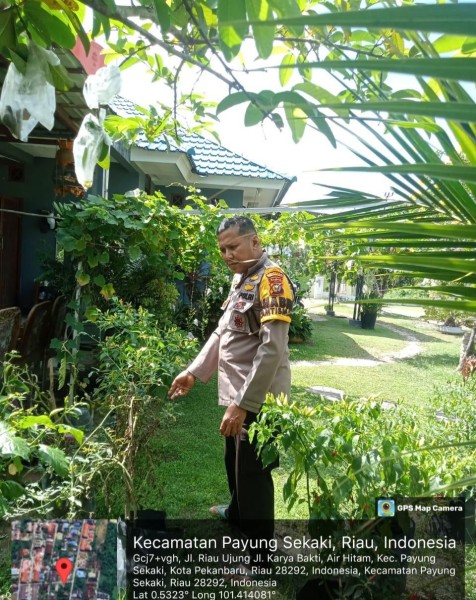 Polsek Payung Sekaki Teguhkan Komitmen Dukung Program Ketahanan Pangan Nasional
