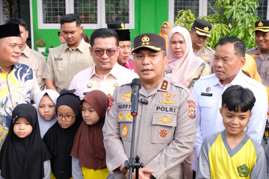 Satu Tahun Program MBG: Polda Riau Target 18 Dapur SPPG, 15 Sudah Operasi