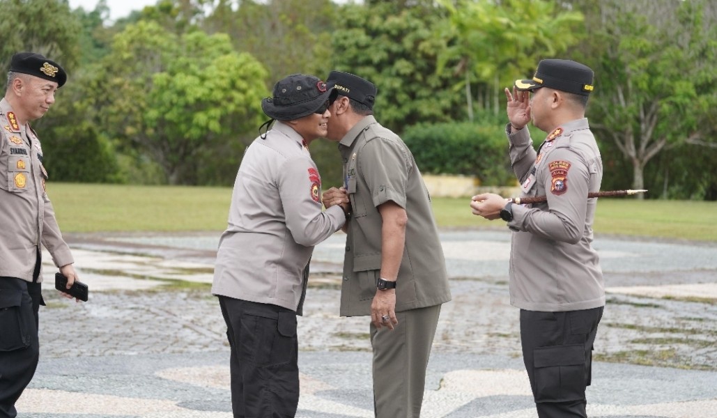Wakapolda Riau Kunjungi Kuansing, Bahas Penanganan PETI dan Jaga Kamtibmas