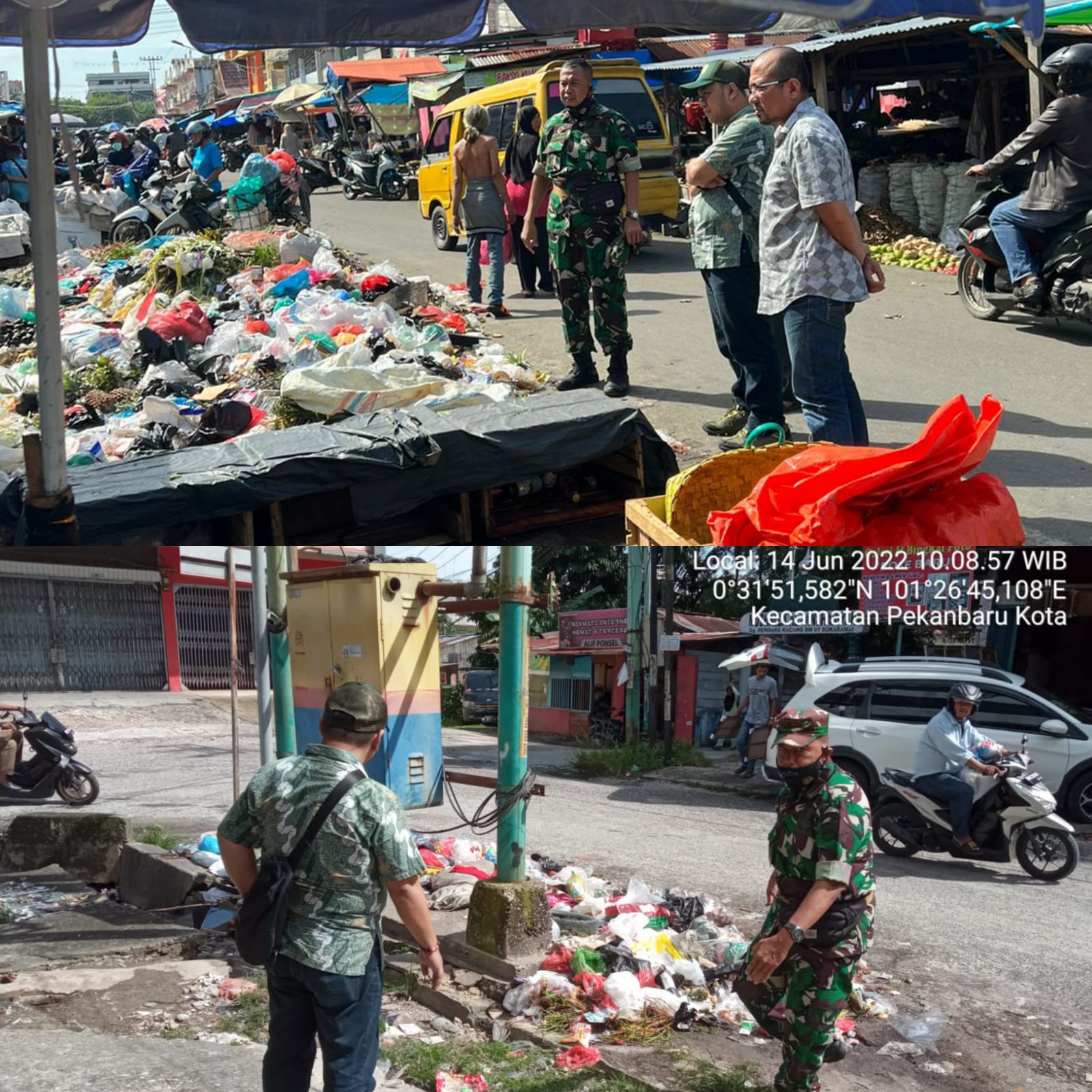 Komit Jalankan Arahan Pj Walikota, DLHK Pekanbaru Lakukan Pemetaan Lokasi TPS di Titik Sampah di Zona 2